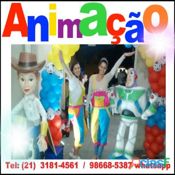 Animação e recreaão de festas infantis rj