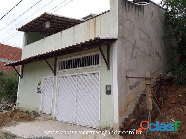 Campo Grande   Bairro Delcima   Casa 3 Quartos/1 Suíte   100m2   3 Vagas   RGI do Terreno