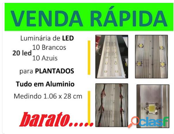 Luminário de led para aquarios plantados