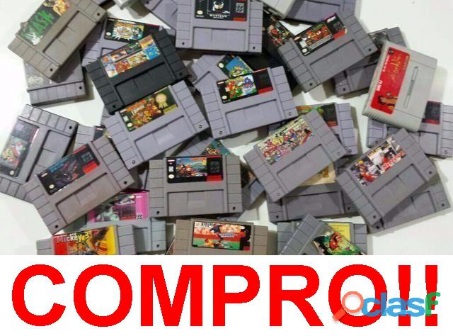 Compro Todos Jogos, Fitas e Cartuchos de Video Games Antigos