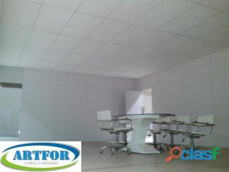 Forro gesso, forro pvc, forro isopor, forro mineral, artfor, interlagos, zona sul