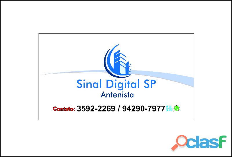 Sinal Digital em Carapicuiba