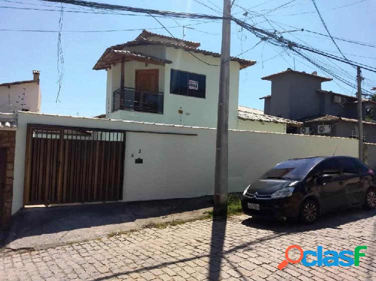 Belo duplex 3 quartos - novo rio das ostras - casa duplex para locação no bairro extensão novo rio das ostras - rio das ostras, rj - ref.: ro12180