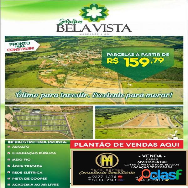 Lotes parcelados bella vista marzagão - lote a venda no bairro go 139 a 25 km de caldas novas - marzagão, go - ref.: yh12195