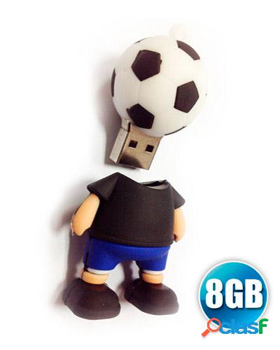 pen drive 3d 8gb customizado em borracha