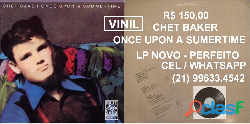 Lp chet baker   novo   nunca foi para um toca disco