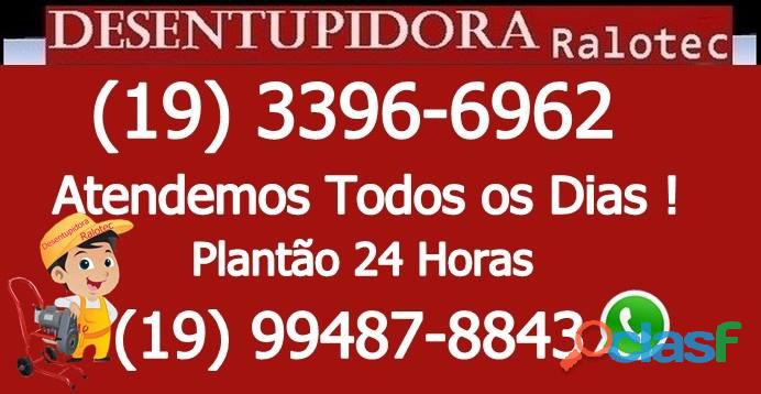 Desentupidora Ralotec no Jardim Santa Cândida em Campinas F 3396 6962