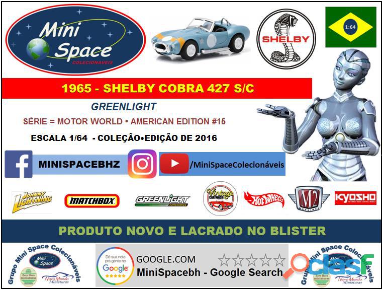 Greenlight 1965 Shelby Cobra 427 S/C 1/64 8