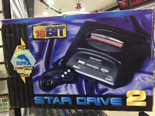 Mega drive - star drive 2 na caixa completo