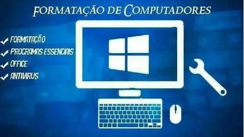 Formatação de computador e notebooks r