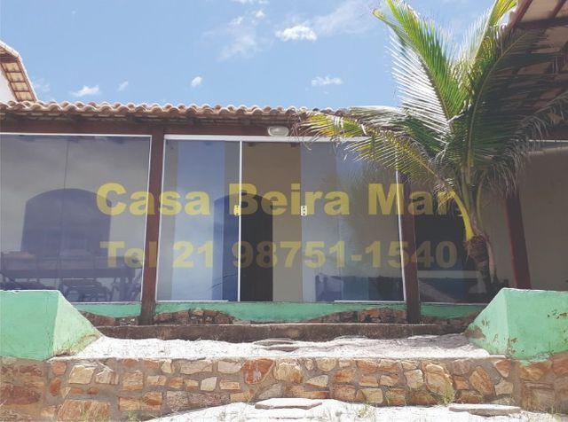 Casa de frente para praia de figueira - arraial do cabo rj