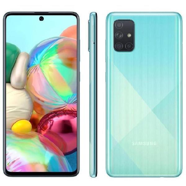 Smartphone samsung galaxy a71 dual chip android 10 tela 6.7&quot;