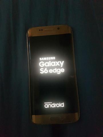 Vendo Samsung S6 edge trincado funcionando R$320.00