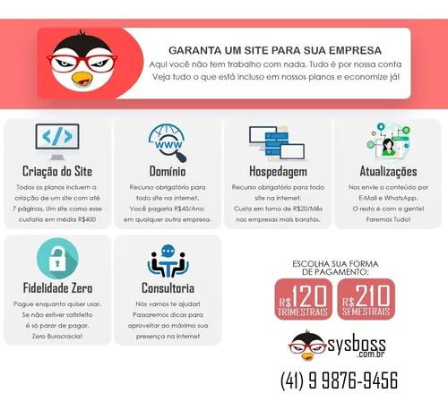 Sites por r$40 mensais