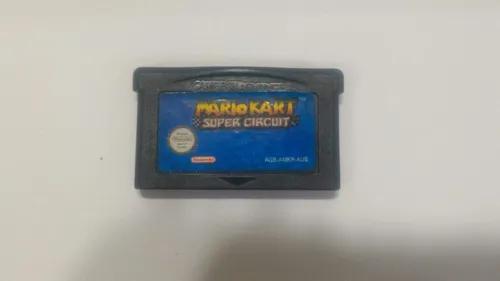 Cartucho mario kart super circuit game boy advance original