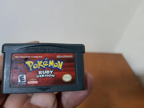 Pokémon ruby usada genérica game boy advance