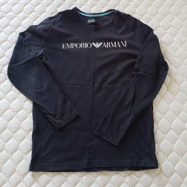 Blusa Emporio Armani Original, Manga Comprida