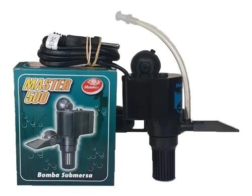 Bomba motor fonte agua 500l/h master aquario oxigenio 127v