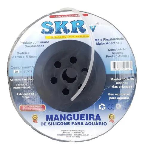 Mangueira De Ar Para Aquario Skrw De Silicone 10 Metros