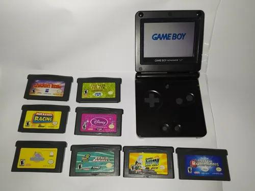 Game boy advance sp 001 + 8 jogos originais