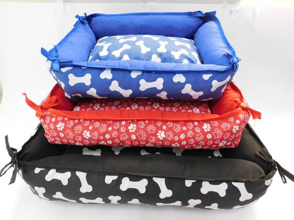 Cama caminha pet cachorro gato lavavel tam.45x35 com ziper