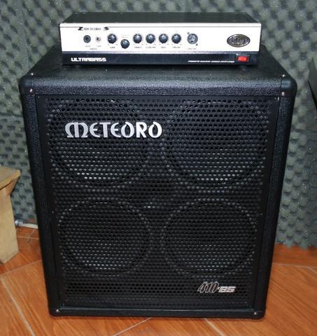 Caixa meteoro 410 bs cabeçote ultrabass - pouquíssimo uso