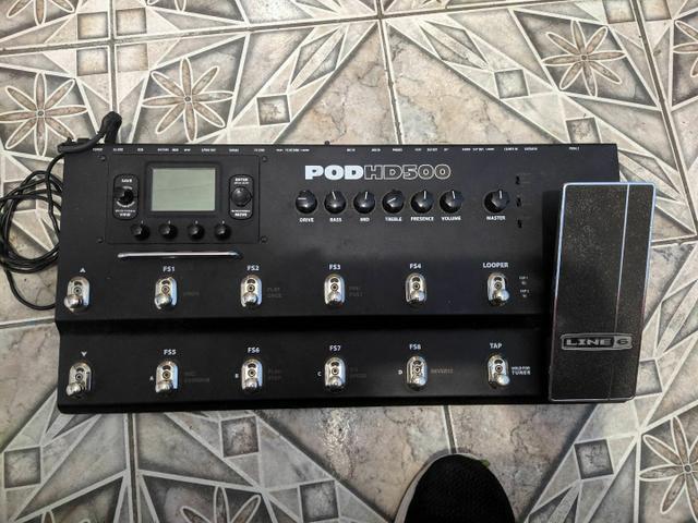 Pedaleira POD HD500 line 6