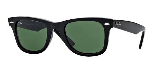 Culos rb2140 wayfarer original preto brilhante unissex