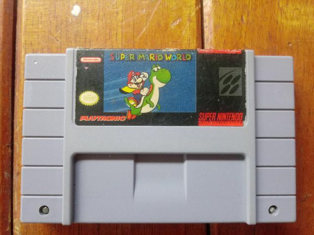 super mario world do super nintendo, troco