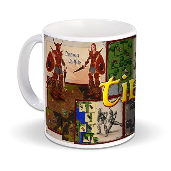 Caneca do jogo mmorpg tibia