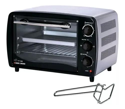 Forno Eletrico Tostador Ft-140 14l Inox Black & Decker 220v