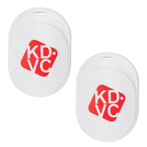 Kit Com 2 Localizador Kdvc Mini Para Carteira Chaveiro Pet