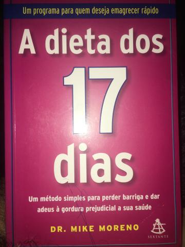 Livro a dieta dos 17 dias (excelente oportunidade) r$8,00,