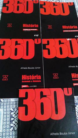 Livro história - ftd - coleção 360°