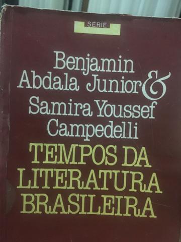 Livro sobre a história da literatura brasileira R8,00