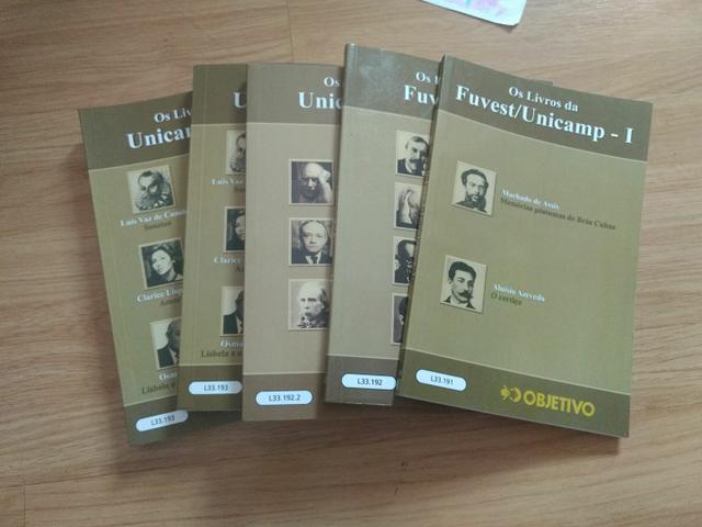 Livros da FUVEST/UNICAMP - Cursinho objetivo