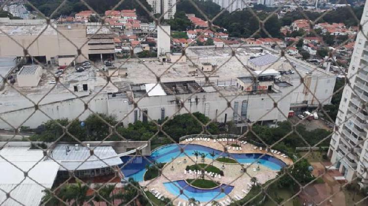 Espaço Raposo Clube apto de 134m² de Frente para o Clube