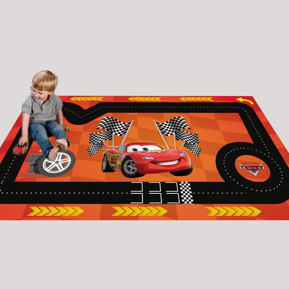 Tapete Ilustrativo Pista Carrinho Hot Wheels 0,60x1,20m