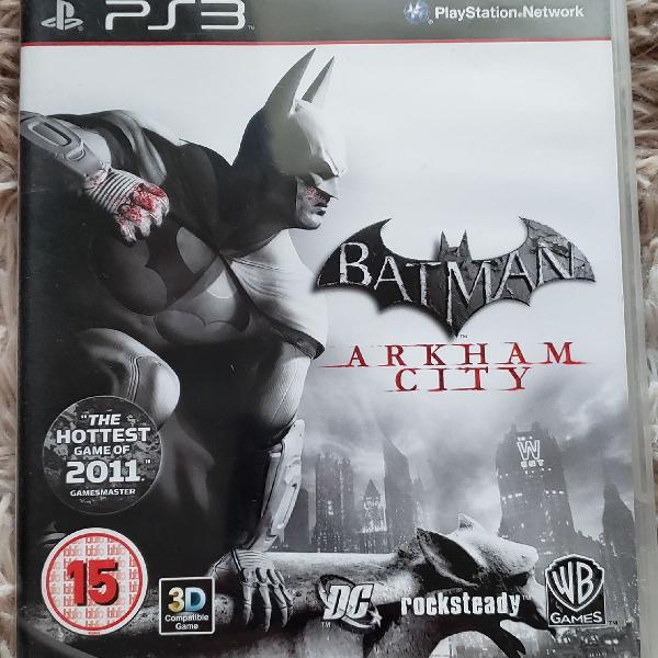 Jogo ps3 - batman arkham city