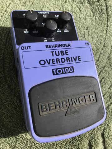 Pedal behringer tube overdrive