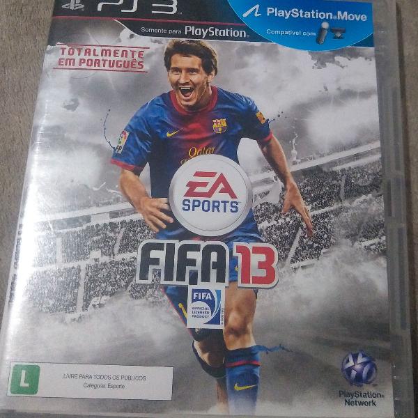 Jogo playstation 3 - fifa 2013