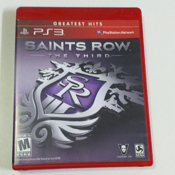 Jogo saints row the third ps3