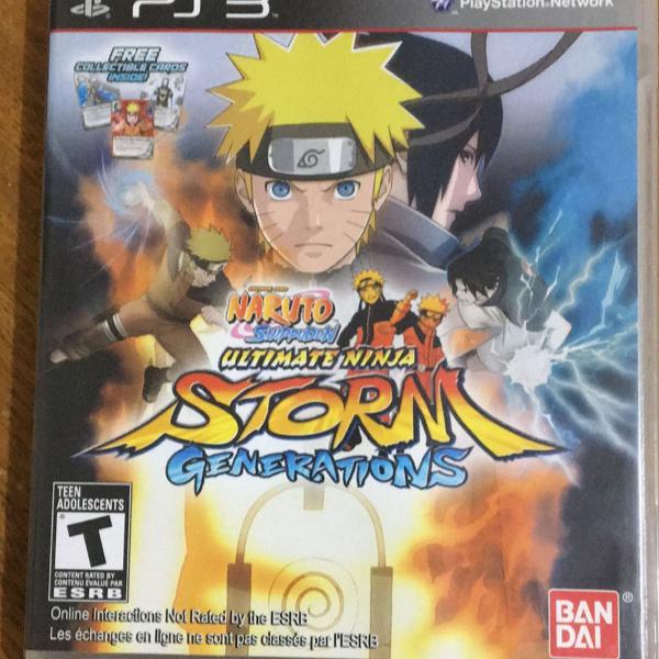 jogo naruto ultimate ninja storm generations para ps3