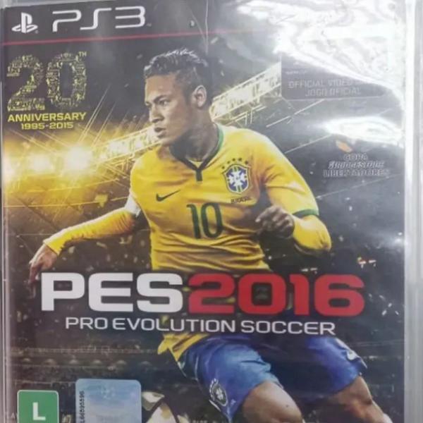 jogos ps3 playstation3 pes 2016 pro evolution soccer - ps3