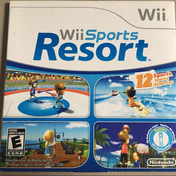 wii sports resort - jogo para wii