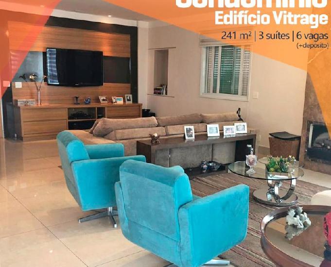 Apartamento jardim anália franco - edifício vitrage