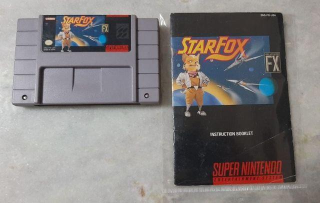 SNES - Star Fox + Manual