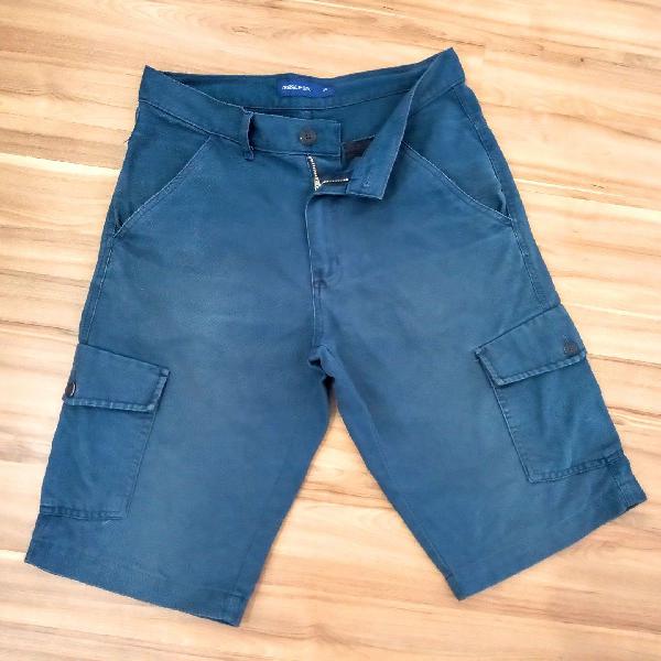 Bermuda jeans masculina