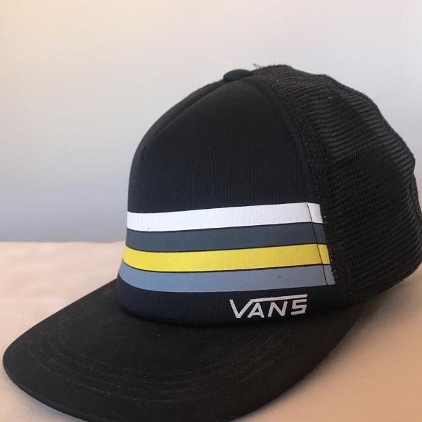 Boné preto vans