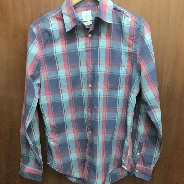 Camisa Xadrez Marca GAP Tamanho P Pouco Usada